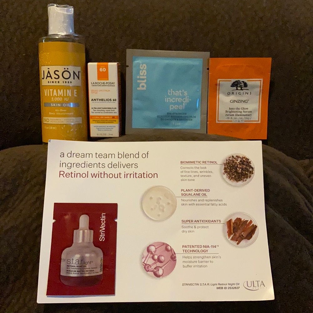 NWOT Oils, Sunscreen, Resurfacing Pad, & Serum